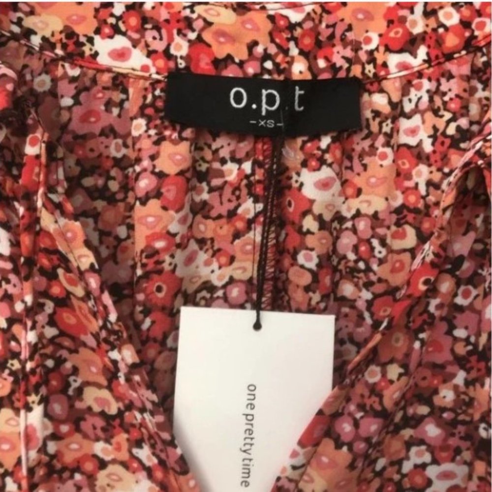 NWT O.P.T. Floral Poppy Dress from Anthropologie - Picture 2 of 4